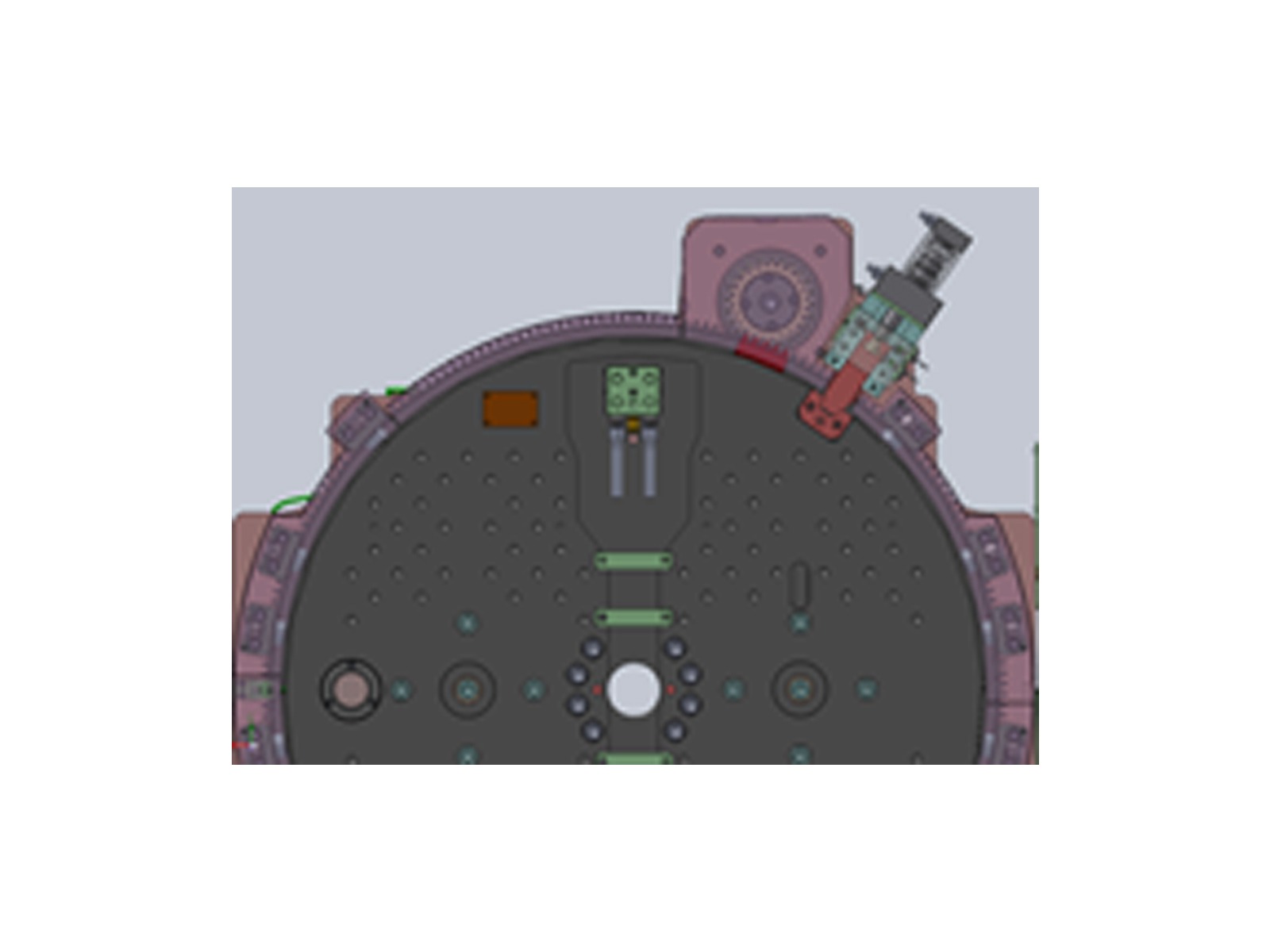 可調齒隙轉盤精密定位技術