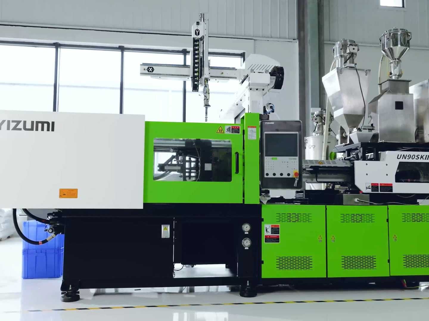 在線配混中節風葉長玻纖成型方案（綠色生產，節能減排）