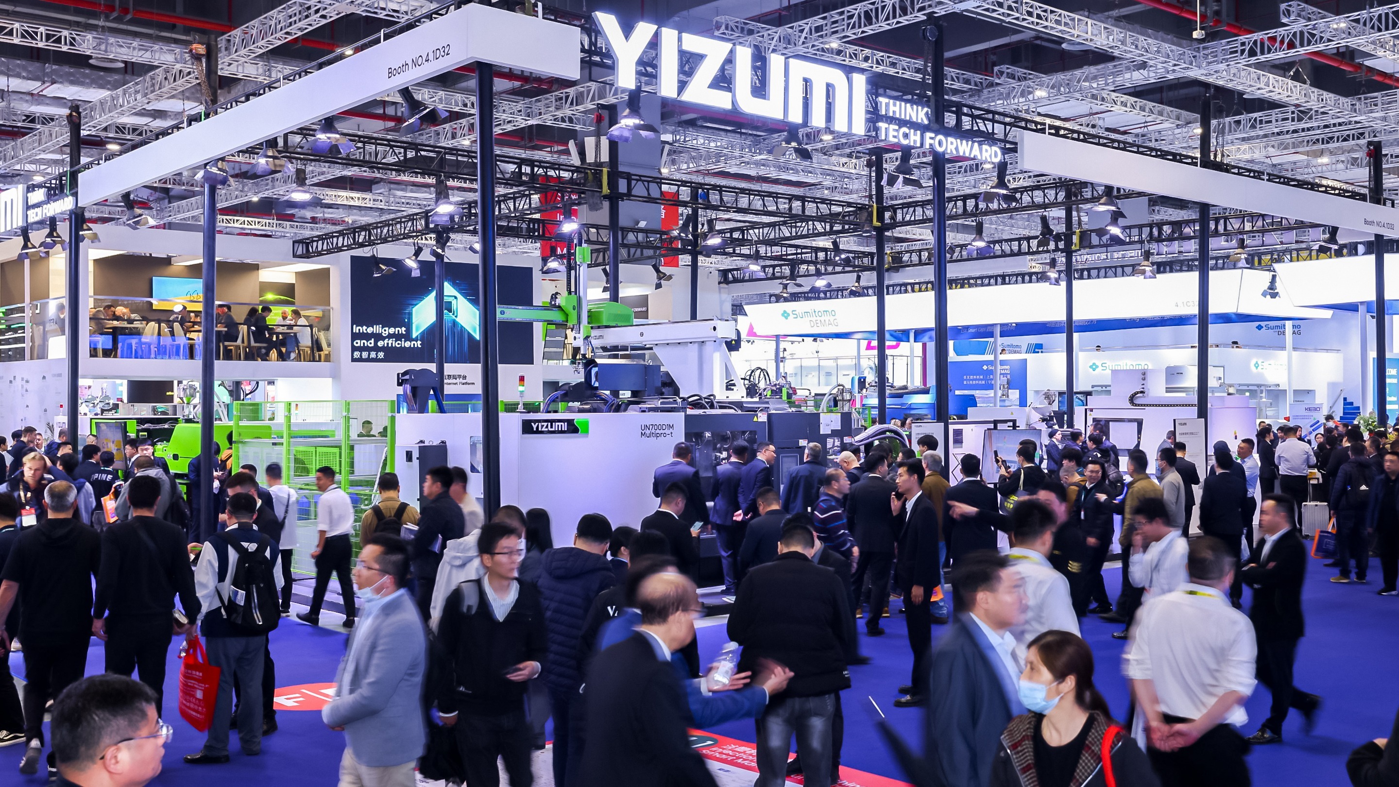 YIZUMI RIM at CHINAPLAS 2024 with Three Different Models