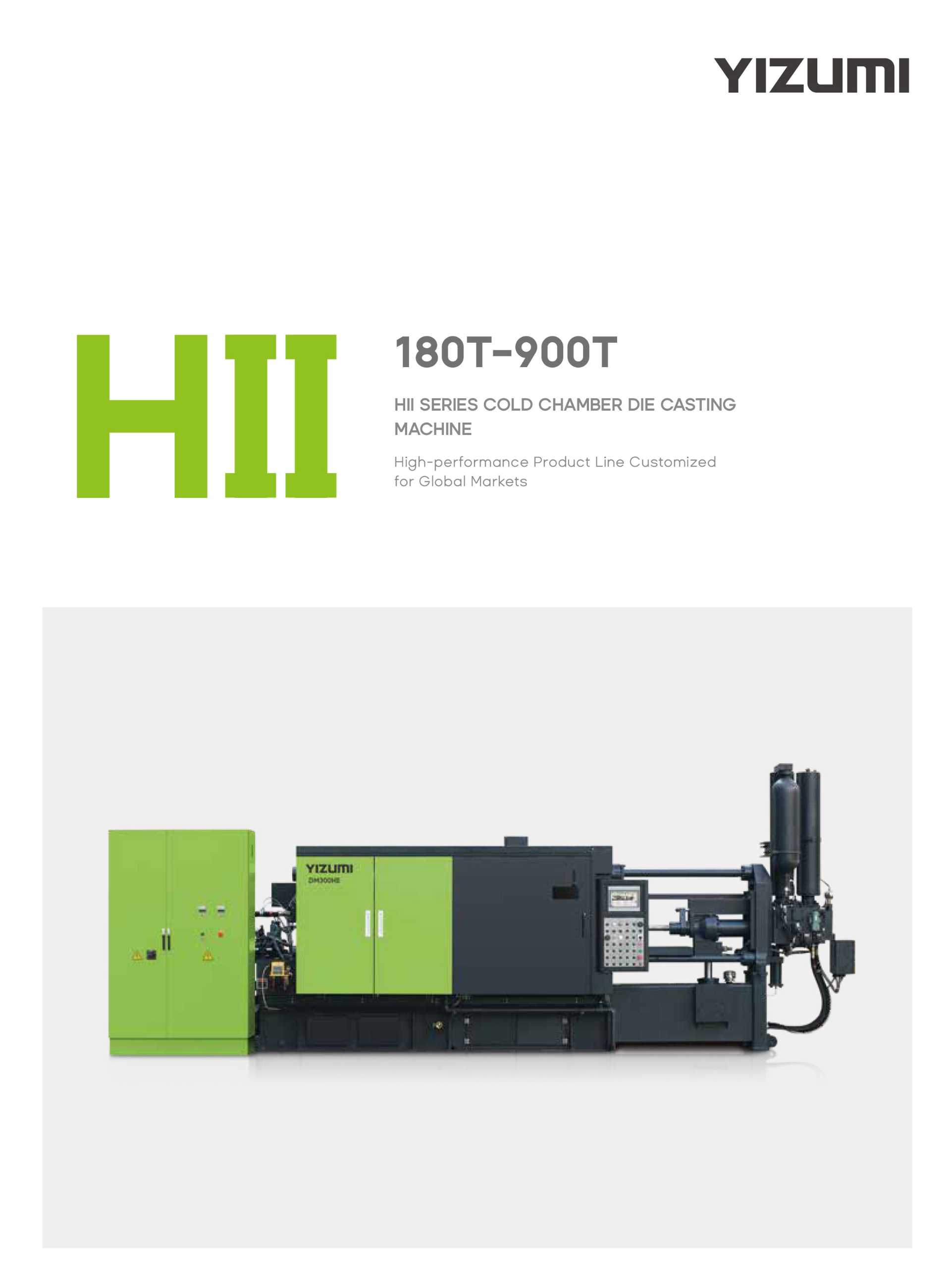 HII Series Cold Chamber Die Casting Machine Brochure